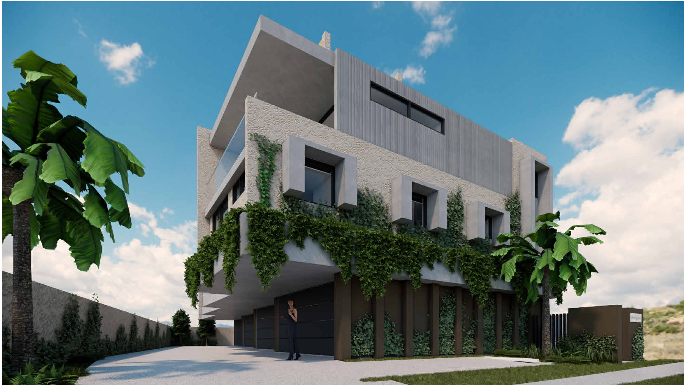 64 Dawn Parade facade render one