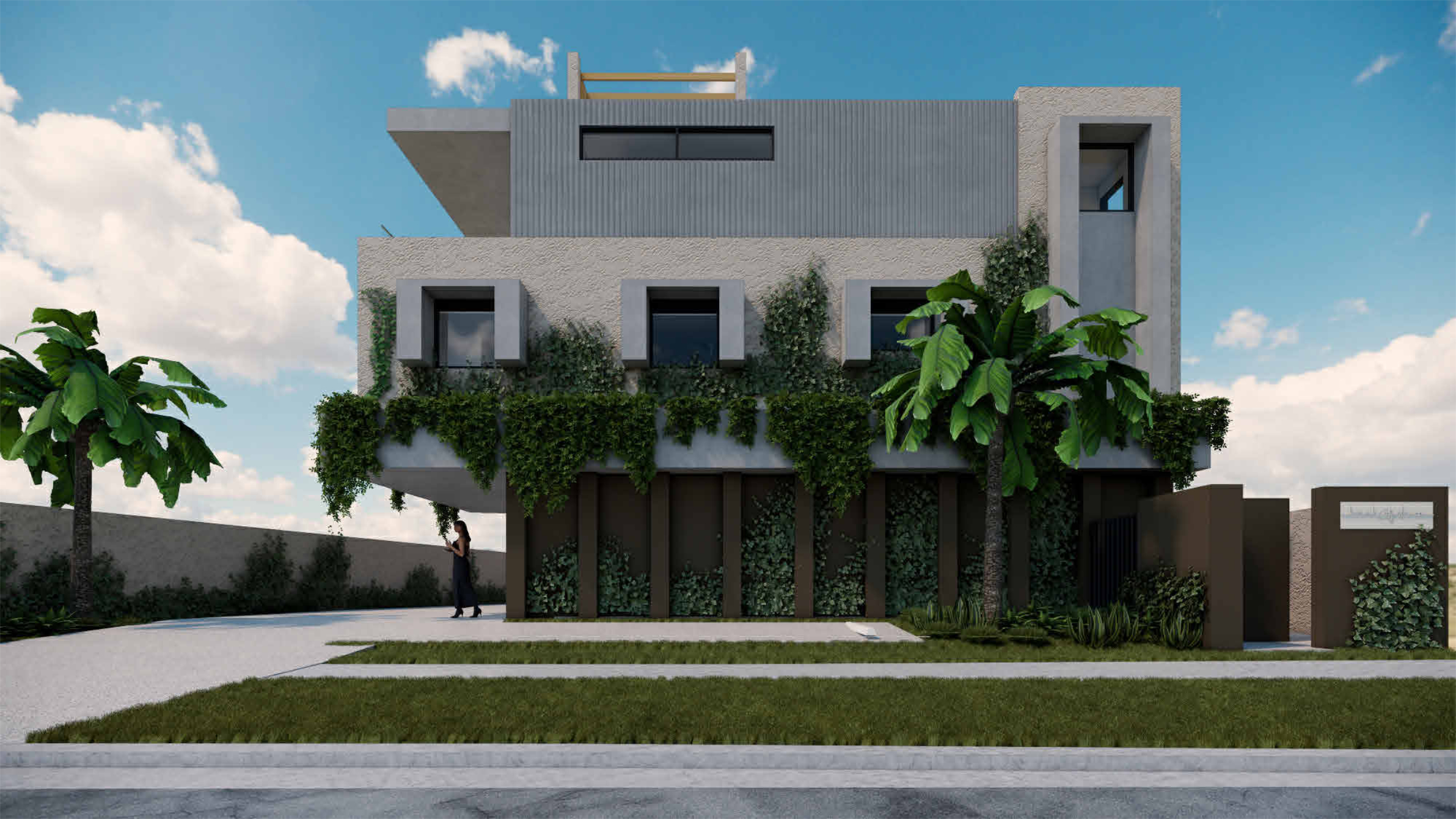 64 Dawn Parade facade render two